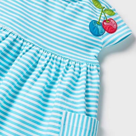 Mayoral stripes dress baby girl - Picture 3 of 3